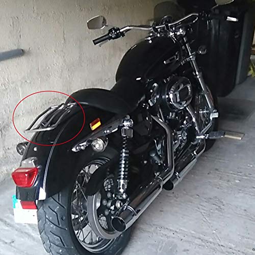Bagagerek voor motorfietsen, 10,23 X 6,29 inch Bagagerek voor achterbagagedrager voor motorfietsen, voor doe-het-zelf… - Image 8