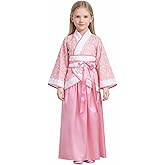 Lazutom Girls' Ancient Chinese Traditional Hanfu Dress Fancy Costume for Christmas Parties Carnival