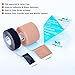 Kinesiology Tape Pro, Muscle Support Adhesive, Physio Therapeutic Recovery Sports Athletic Aid, Mytape, 2 Uncut Rolls (2