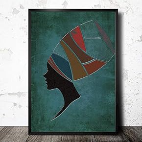 Framed Canvas Wall Art for Living Room, Bedroom Fashion Lady Canvas Prints for Home Decoration Ready to Hang - 16x24 inches