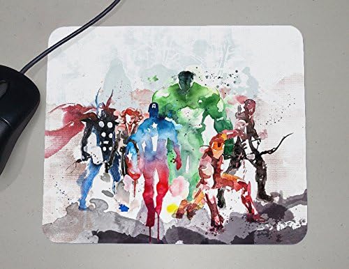 The Avengers - Watercolor - Novelty Gift - Custom Name Mouse Pad
