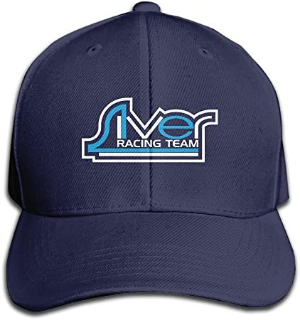 Siver Racing Team Unisex Peaked Baseball Cap Flat Hat