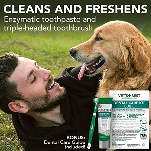vet's best dental gel toothpaste for dogs