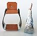 PRORIDER Horse Western Saddle Stirrup Stirrups Carved Aluminum 5-1/4″ Wide Leather 51109thumb 1