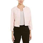 Karl Lagerfeld Paris Women's Tweed Open Front Jacket