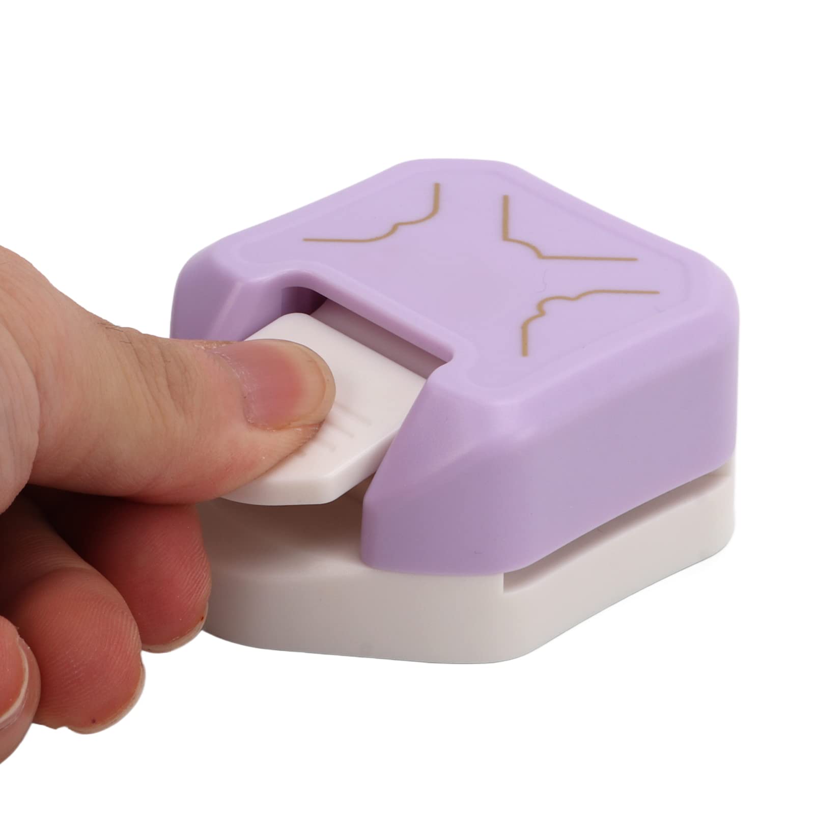 Leopacat Corner Punch, Paper Corner Rounder Punch 3 In 1 Corner Cutter Gift Tag Hole Punches for Diy Paper Crafts, Photo Corner Scrapbooking Hand Accounts Crafting Handmade Activity