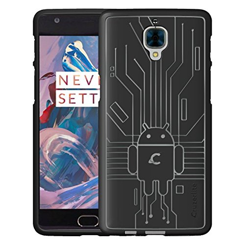 Cruzerlite oneplus 3 / 3t case, bugdroid circuit tpu ca…