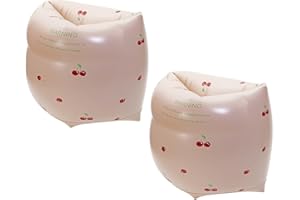 Penta Angel Swim Arm Floats 2Pcs PVC Inflatable Arm Band Flotation Sleeves Tubes Blow Up Water Rings for Women Men Summer Outdoor Swimming Pool Beach Party