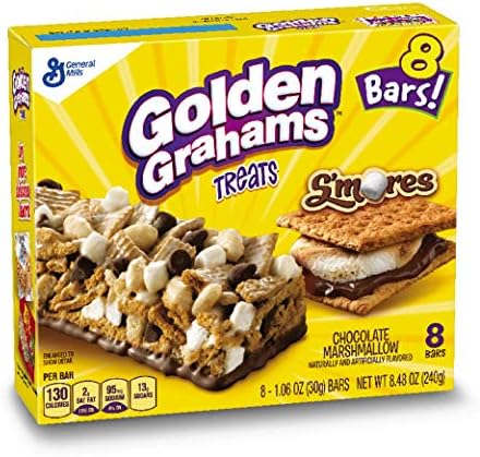 Golden Grahams Treats, Chocolate Marshmallow, 8 Count (Pack of 12)
