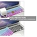 Allinside Blue and Pink Ombre Keyboard Cover Skin for MacBook Pro 13