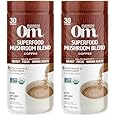 Om Mushroom Superfood Coffee Blend Mushroom Powder, 6.24 Ounce Canister, 30 Servings, Organic Arabica Beans, Lion's Mane, Cordyceps, Turkey Tail, Ginkgo Biloba, Supports Energy and Focus (Pack of 2)