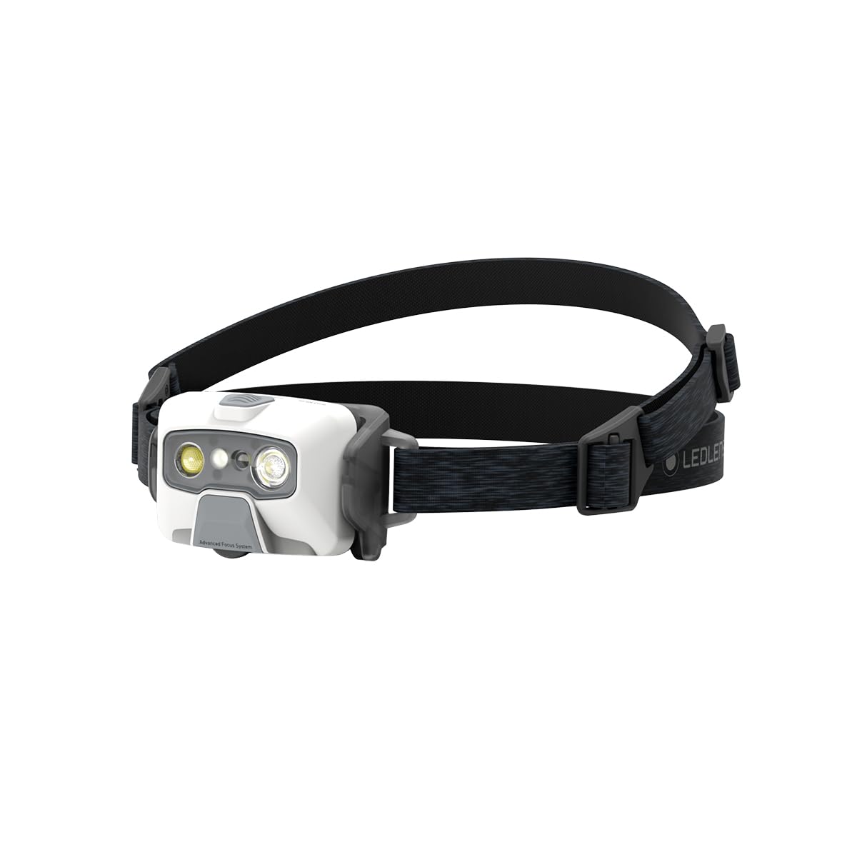 Ledlenser HF6R Core Rechargeable Head Torch LED 800lm, Up to 60hrs Runtime, 5 Modes, Adjustable Focus, Red Light Mode, USB C, IP68 Waterproof, Headlamp for Hiking, Camping, Essential Outdoor Headlamp