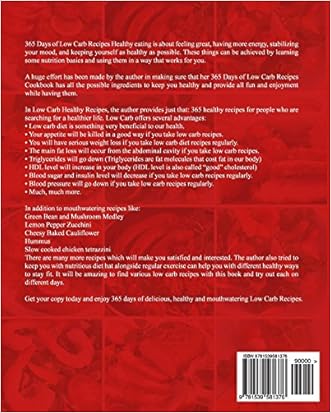 Low Carb: 365 Days of Low Carb Recipes (Low Carb, Low Carb Cookbook, Low Carb Diet, Low Carb Recipes, Low Carb Slow Cooker, Low Carb Slow Cooker Recipes, Low Carb Living, Low Carb Diet For Beginners)