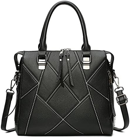 BAOFASHION Womens Retro Bags Purses Top Handle Handbag Zipper Shoulder Bag