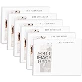 Personalized Photo Sticky Note Pads / 4" x 3" Repositionable Custom Sticky Notes / 50 Sheets Per Pad/Set of 6 / Made in USA