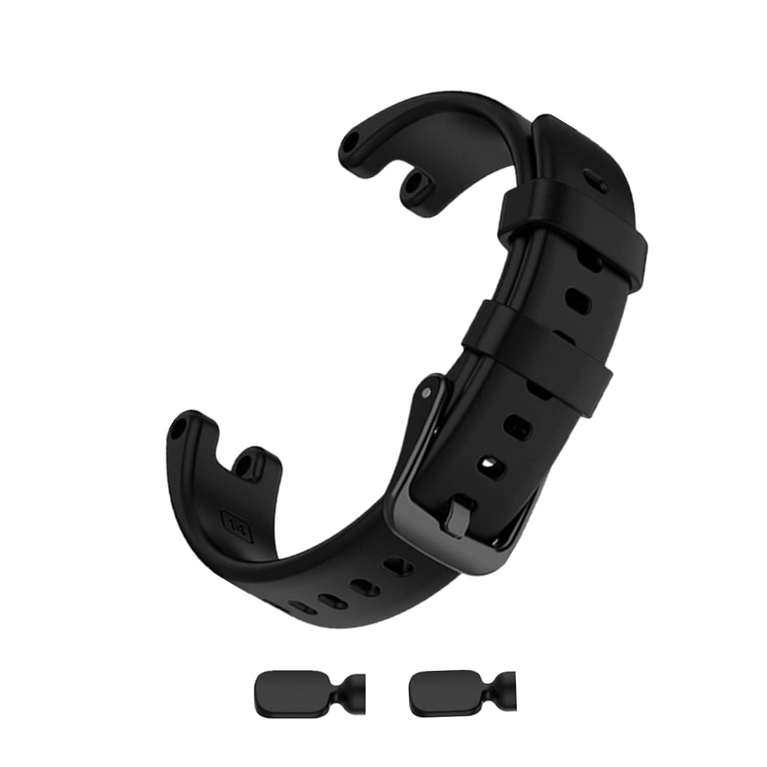 Huwokxix Watch Strap compatible with Garmin lily,Adjustable Silicone Sports Strap Replacement Band for Garmin lily Smart Watch