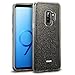 ESR Makeup Glitter Case Compatible for The Samsung Galaxy S9, Glitter Sparkle Bling Case Protective Cover [Three Layer][Supports Wireless Charging] for Galaxy S9 5.8 inch, Black(Released in 2018)