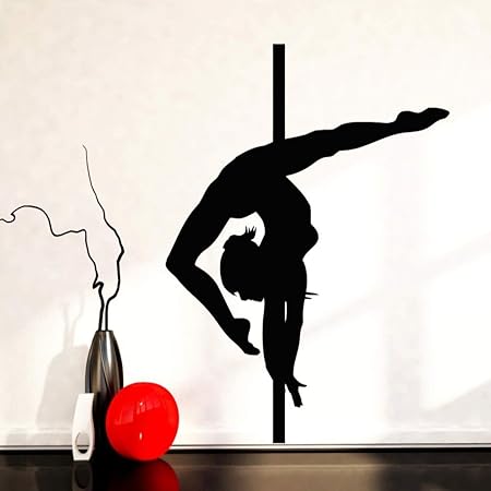 JXFFF Decoración de la casa Pegatinas de Pared Pole Dance ...
