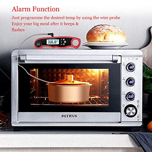 Kimje Meat Thermometer, Dual Probe Instant Read Food Meat Thermometer