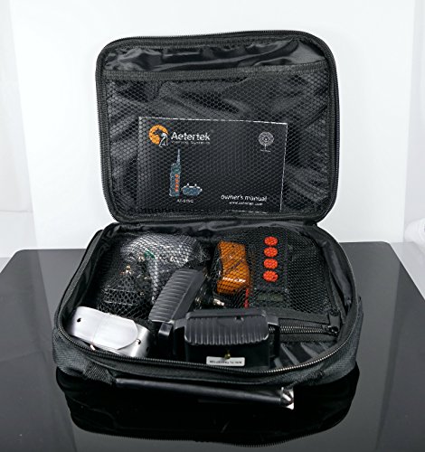 AETERTEK AT-919C 2-DOG 1100 YARD ULTRA RANGE REMOTE TRAINING SHOCK COLLAR WITH AUTO ANTI-BARK,RECHARGEABLE AND WATERPROOF