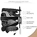 4D Silk Grafting Mascara with Fiber,Double-end Waterproof and Smudge-proof Effect for Eyelashes Makeup ROMANTIC BEAR (Black)