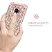 Hekodonk Compatible Galaxy S9 Case, 3D Luxury Sparkle Glitter Shiny Heavy Duty Shockproof Full-Body Protective High Impact Hybrid Cover for Samsung Galaxy S9 - Bling Rose Gold