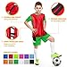 SportsRepublik Soccer Pinnies | Scrimmage Vests (12-Pack) - Perfect as Kids Basketball Jerseys, Youth Football Practice Jerseys or Pennies for Soccer Kids, Youth and Adults - Last Longer, Look Cooler