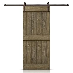 48 in. x 84 in. Mid-Bar Series Aged Barrel Stained