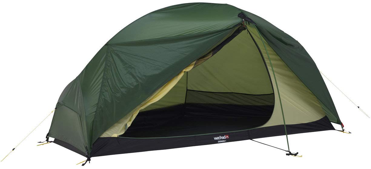 Wechsel Tents Trekking Tent Exogen 1-Person Zero-G - Ultralight Solo Tent for 3 Seasons, 1,48 kg