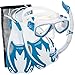 Cressi Rocks Kids Mask, Snorkel & Fins Snorkel Set