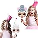 Assembled Photo Booth Props for Surprise Dolls Party Supplies Birthday Themed Party, Perfect Decoration and Gift for LOL Party (35 Pieces)