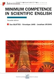 Minimum competence in scientific English