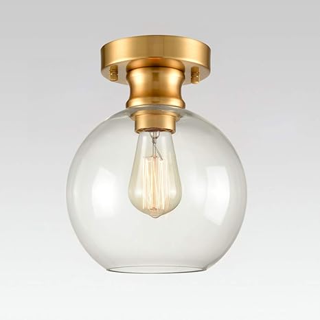 AXILAND Gold Ceiling Light Fixture 