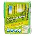 Valiry - Pack of 10 Bamboo Fiber Sponges, Quality Sponges For Light Duty Cleaning, Super Soft, Absorbent Non Scratch Materials, Ideal For Kitchen, Bathroom, Car (Green)