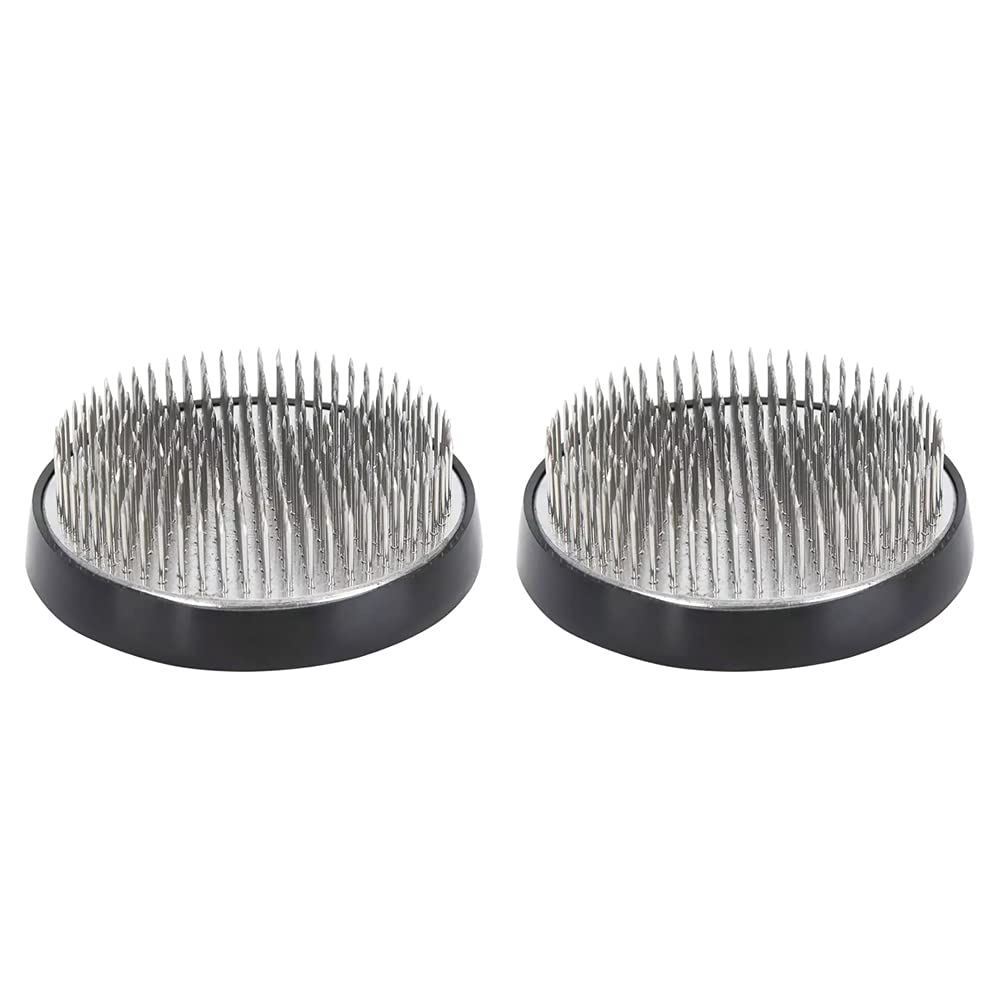 Flower Frog Stainless Steel Pin Frog Flower Arrangement Holder (60mm (2pcs))