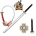WarFoam Fantasy Samurai Katana Foam Sword Chrome Finish Blade Cosplay Costume