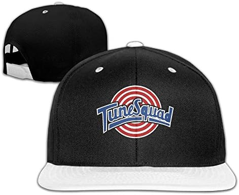 Space Jam Tune Squad Logo Snapback Baseball Hat White/Black (5 Colors)
