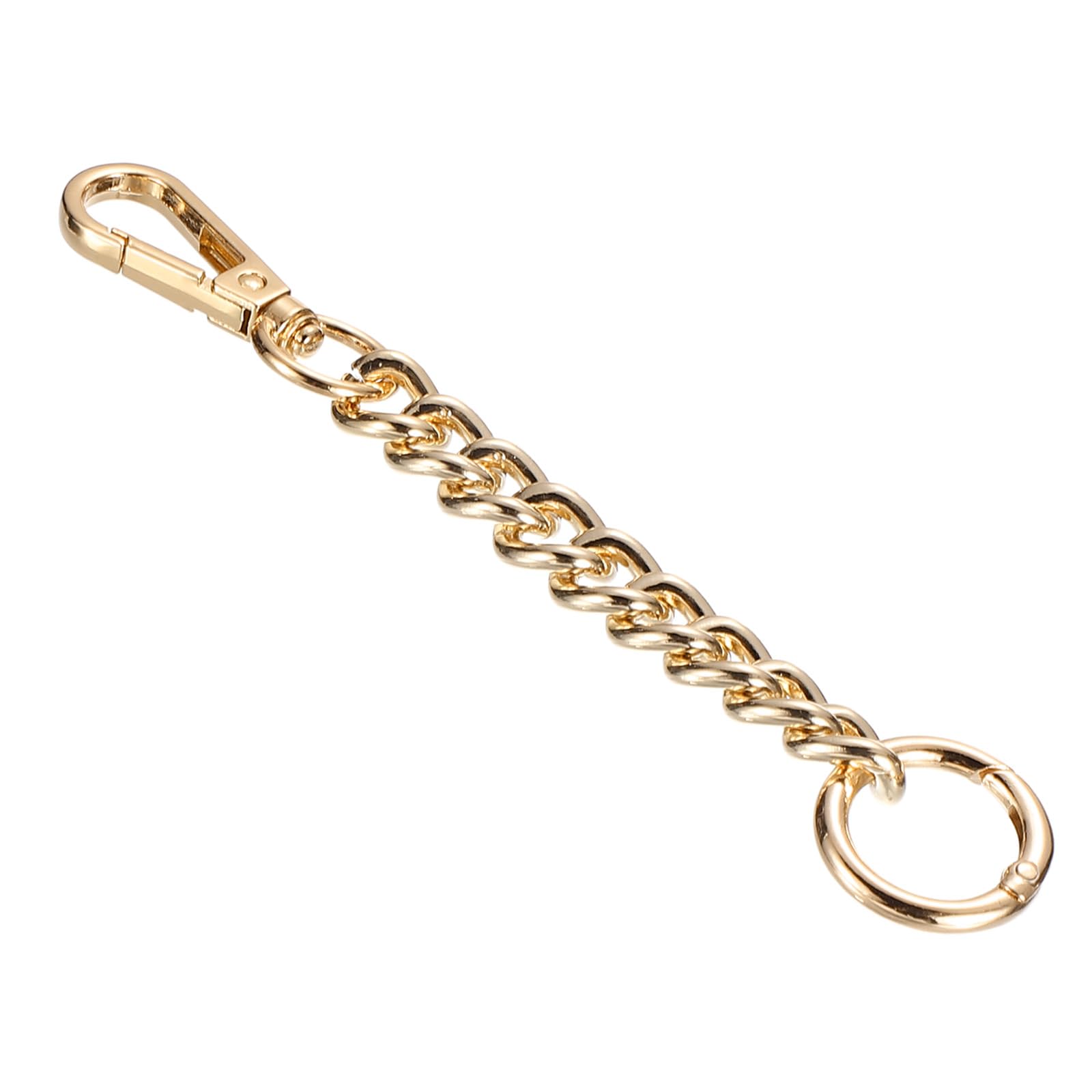 PATIKIL Purse Extender Chains, 15cm Metal Purse Chain Strap Extenders Lengthen Bag Chain Crossbody Shoulder Handbags Strap for DIY Handbags Crossbody Bags Purse, Gold
