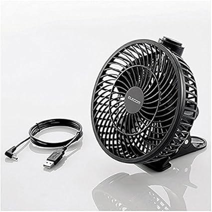 Amazon エレコム 大風量usbファン U39 ブラック エレコム パソコン 周辺機器 通販