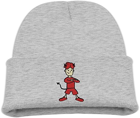 Uanwuquha Cool Devil Child 3c Top Level Unisex Beanie Hat For Cute Baby Boy/Girl Soft Toddler Infant Cap