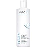 Alma K Relaxing Shower Gel - Nourishing Women and Men's Body Wash - Skincare with Dead Sea Minerals, Avocado Oil - White Tea and Neroli Scent - 8.4 oz