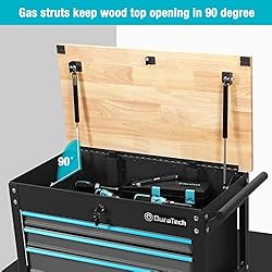 DURATECH 30-1/2 inch 3-Drawer Rolling Tool