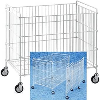 GSeuromarket - Carro contenedor plegable, 800 x 510 x 720 mm