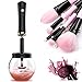 Makeup Brush Cleaner, Clean and Dry All size Makeup Brushes in Seconds by Sokvin (Pink)