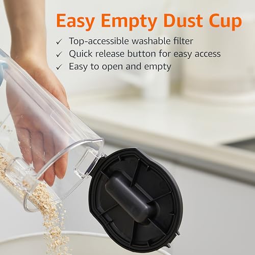 Amazon Basics Upright Bagless Vacuum Cleaner for Carpet and Hard Floors, Washable photo 11