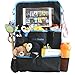 Car Back Seat Organizer for Kids with Large Touch Screen Tablet Holder up to 11 Inch iPad Pro - 10 Large Reinforced Compartments and Flexible Mesh Pockets - Waterproof - Toy Storage