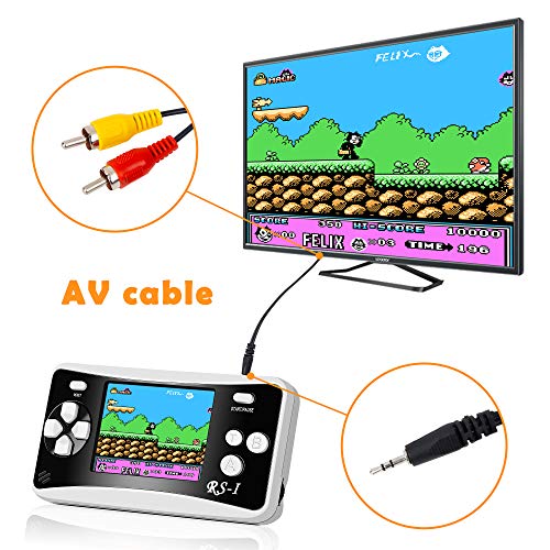 Mademax RS1 Handheld Game Console, 400 Classic FC Retro Game Player