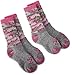 Browning Hosiery Girls' Pink Camo Kids Wool Blend Sock, 2 Pair Pack