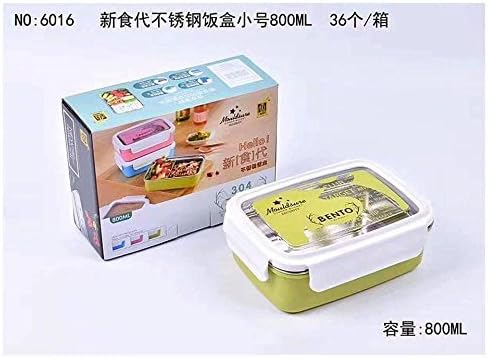 Stoep Enterprises Bento Attractive Stainless Steel Lunch Box 800 ml for kids/teenagers-304 (Color May Vary)