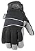 Wells Lamont Men's Hi-Dexterity Winter Gloves, 60-gram Thinsulate, Synthetic Leather Palm, Large 7745L, Grey